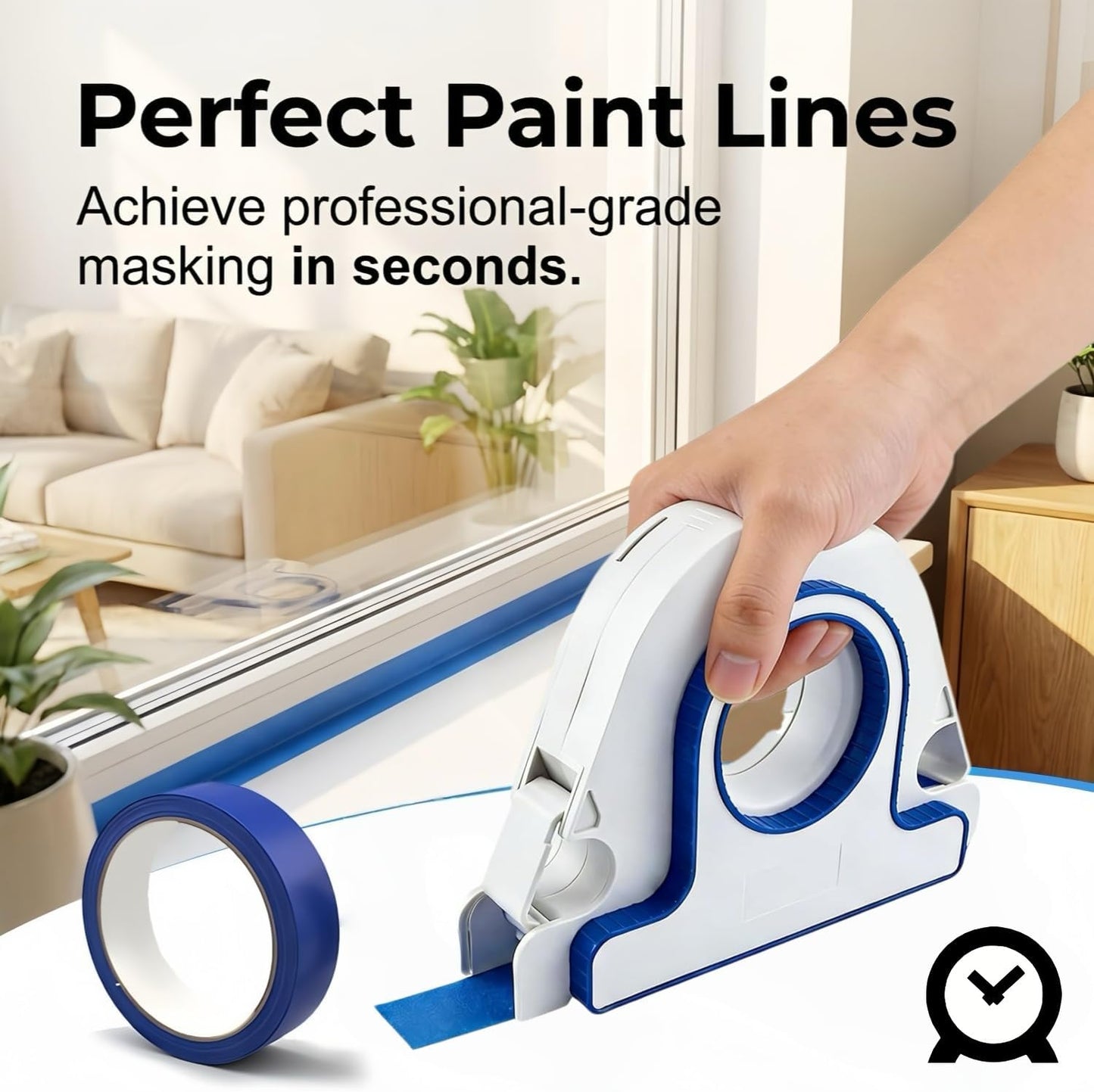 2026 Painters Tape Applicator, Masking Paint Tape Applicator Set for Painting Trim, Wall and Floor Painting