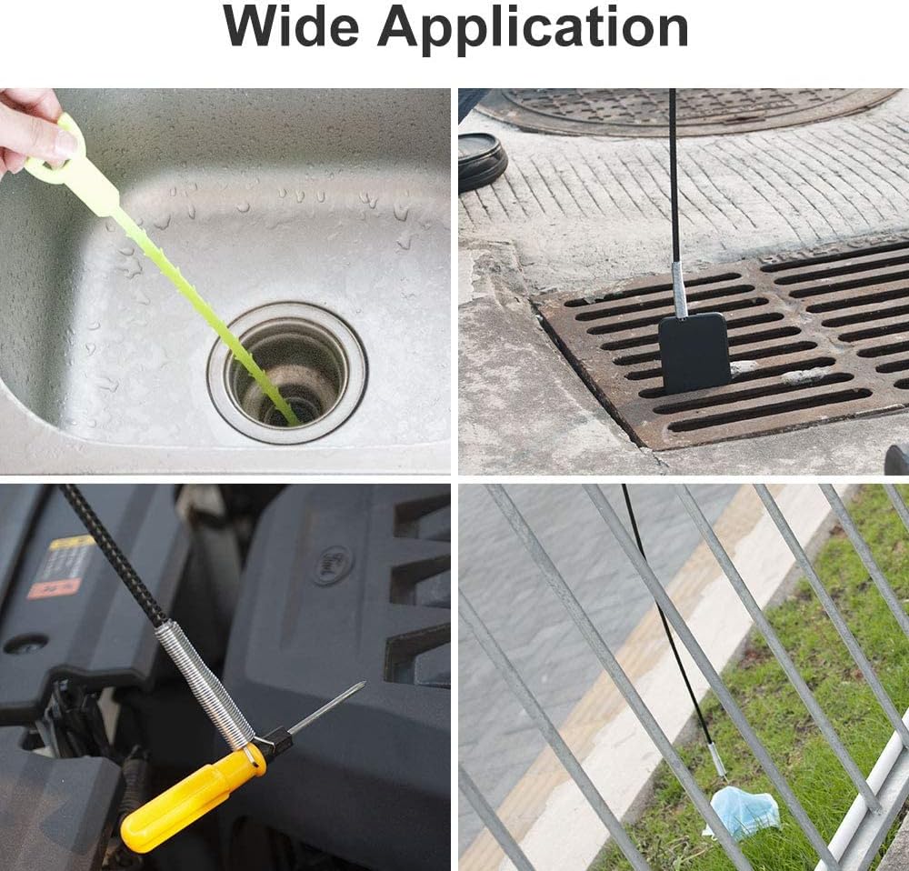 🛠️Flexible Grabber Claw Pick Up Reacher Tool (Drain Clog Remove Tool)