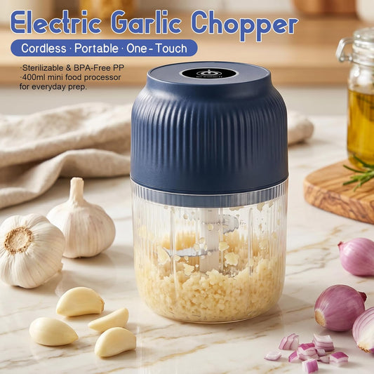 🔥2026 New Mini Food Processor & Food Chopper for Kitchen with 6 Stainless Steel Blades, Small Vegetable Chopper for Onion Salad