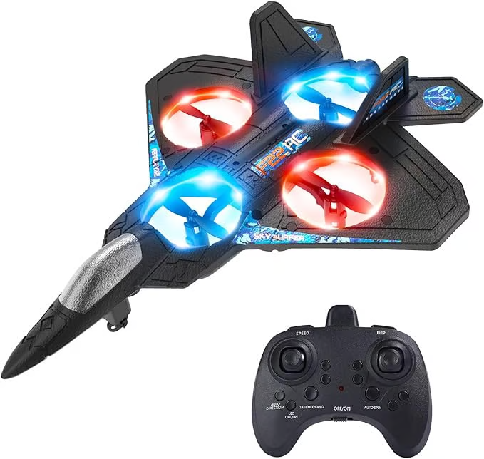 Crash-resistant model fighter jet