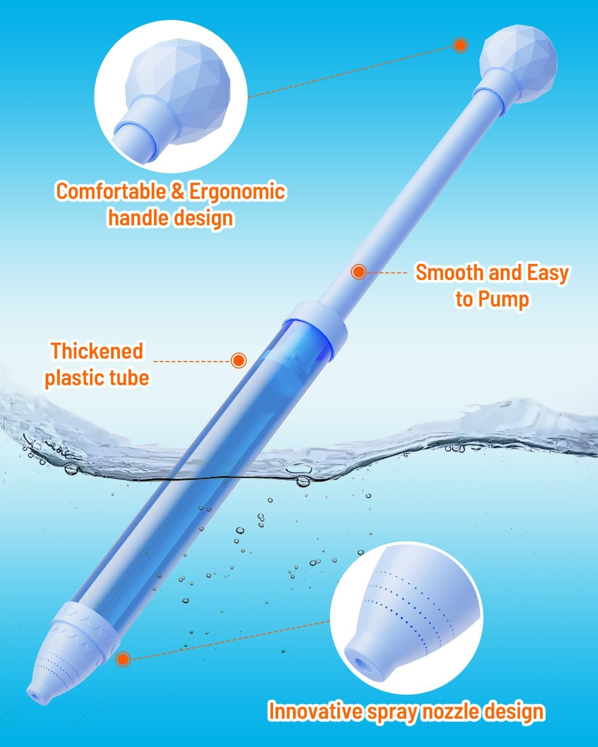 Fireworks Water Gun for Kids Adults:Water Squirter Water Blaster Bulk for Kids Ages 4-12, Water Shooters Squirt Guns for Pool Toy Swimming Beach Backyard Outdoor Party Favors
