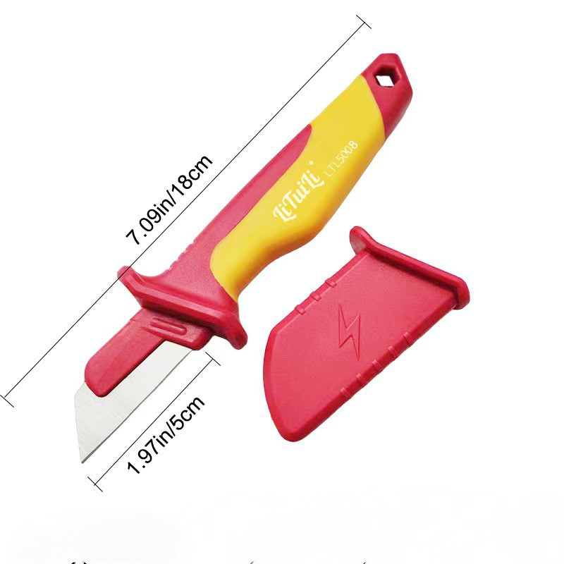 🛠️🛠️Versatile Insulated Cable Stripper & Hook Knife