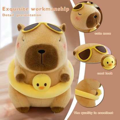 ✨️✨️Cute Capybara Plush, 10 Inch Capybara Stuffed Animal Kawaii Soft Capybara Doll Pillow Gifts for Boys Girls