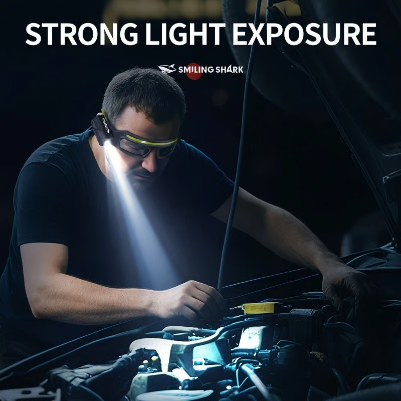 👓️👓️LED glasses with motion sensors and touch control, suitable for running, camping