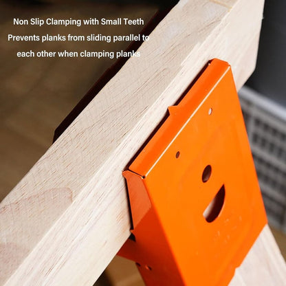 2Pcs Heavy Duty Sawhorse Brackets with Down Clamp