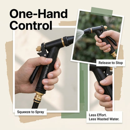 Home High-Pressure Water Gun With Booster Nozzle And Hose