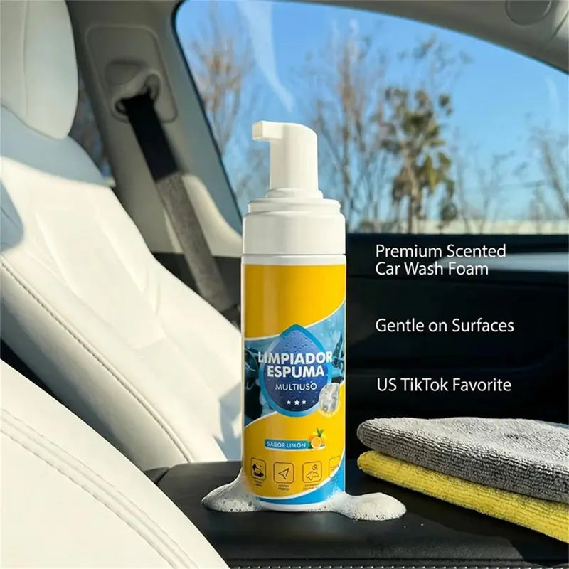 4-in-1 Multi-Enzyme Foam Cleaner, Kitchen Grease, Bathroom Tiles, Sofa Upholstery