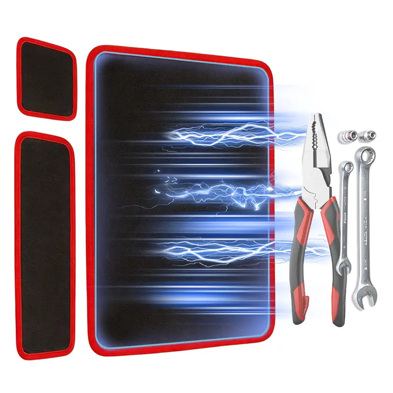 3PCS Flexible Magnetic Tool Mat & Tray Holder