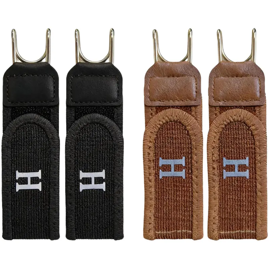 2 PCS No Buckle Belts for Men and Women, Buckless Belts for Unisex- Adjustable Metal Hook Comfortable Invisible Belt, Invisible Belt for Jeans, Pants