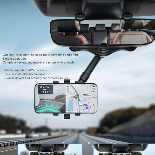 Car Navigation Holder Car Rearview Mirror Phone Holder