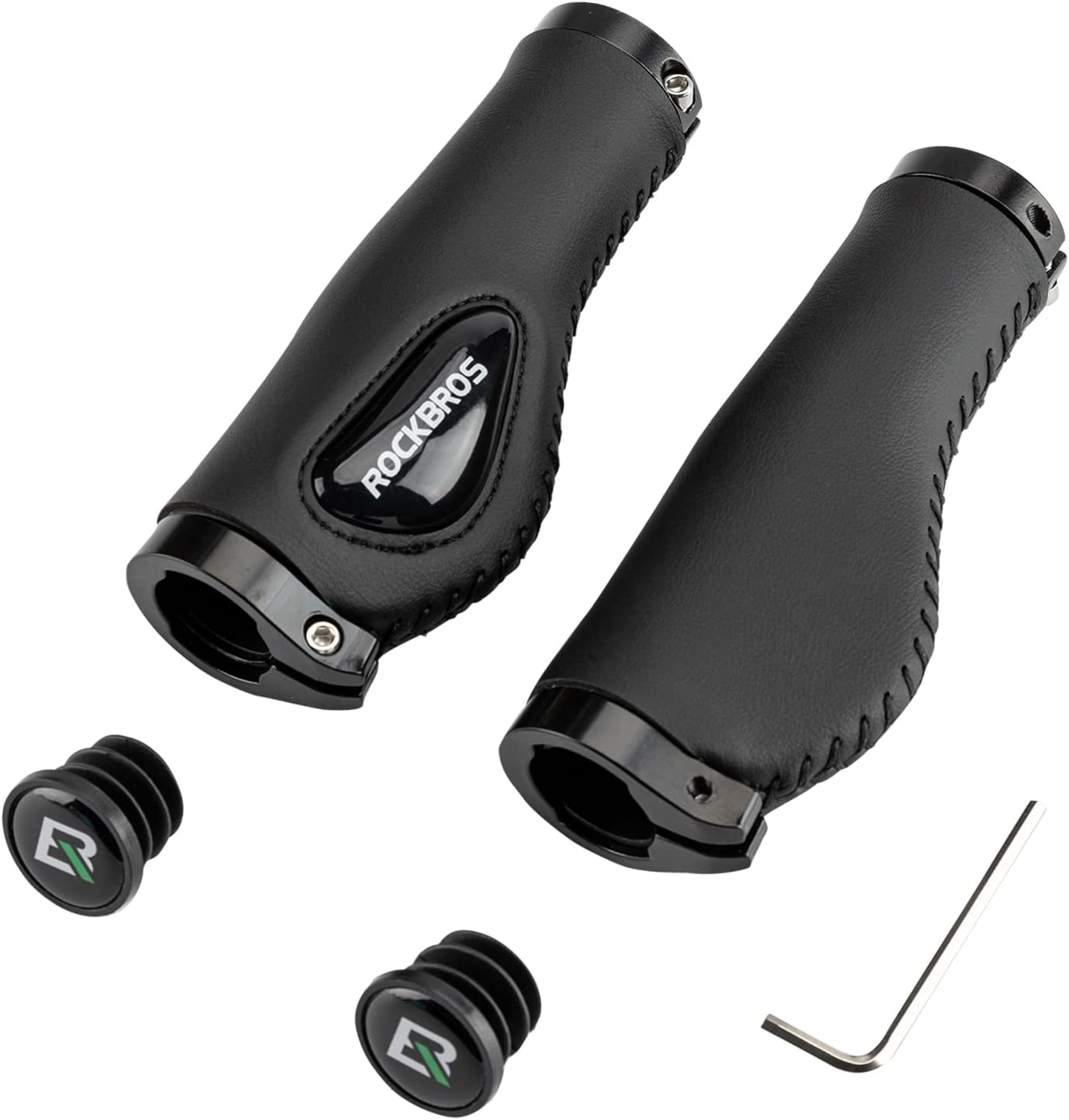 🚲️✨️Bike Handle Grips Ergonomics Design Soft Gel Dual Lock on Bicycle Handlebar Grips