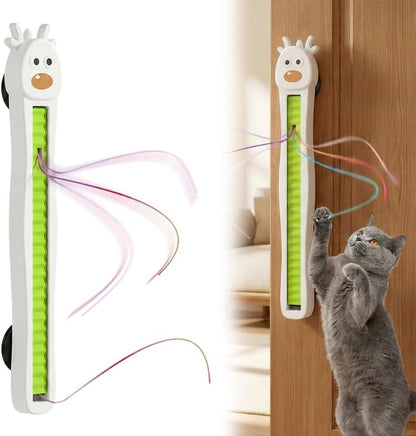 Interactive Cat Toys for Indoor Cats - Automatic Cat Toys with Motorized String Action