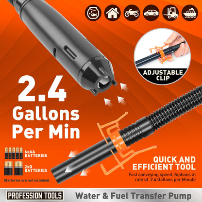 Hose oil pump