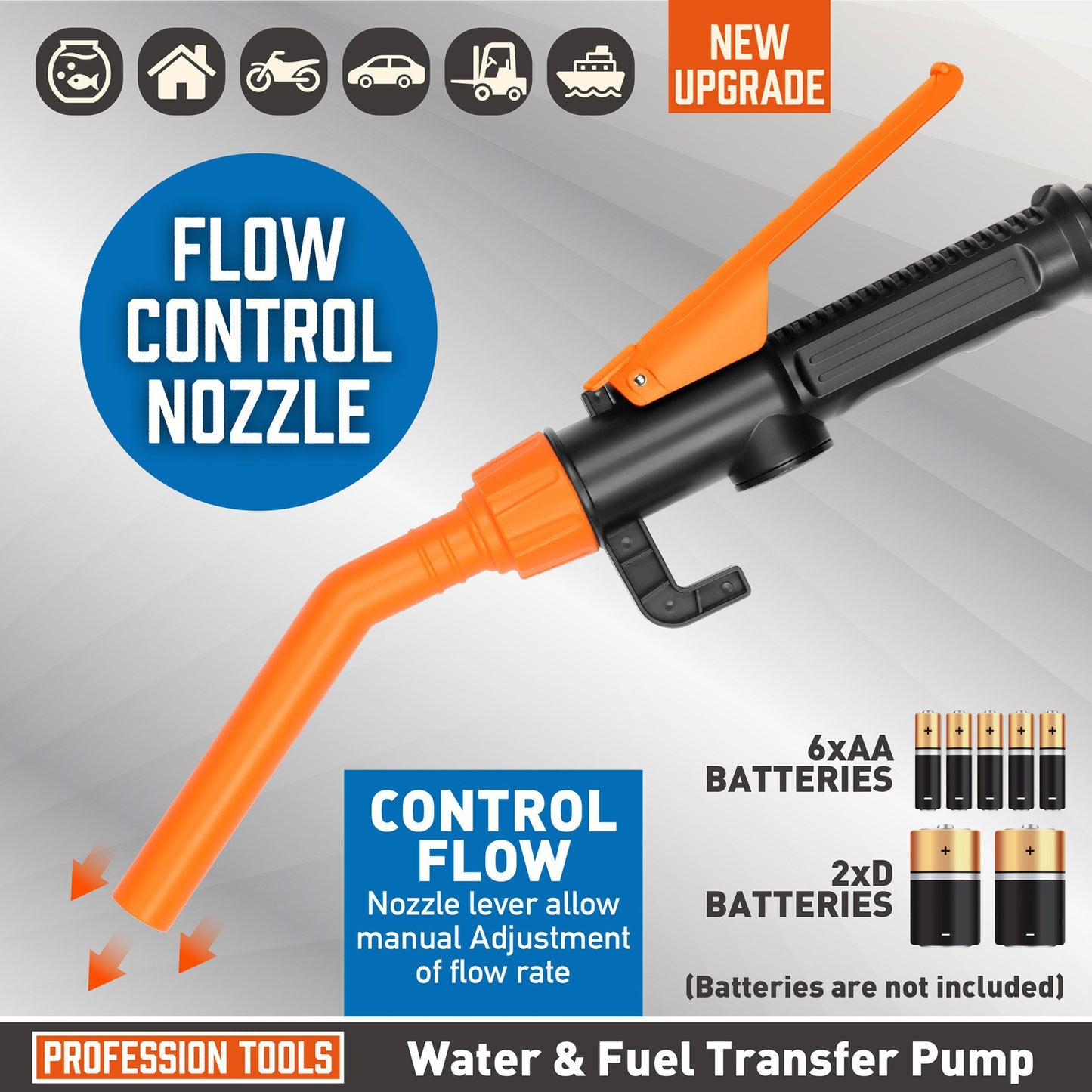 Hose oil pump