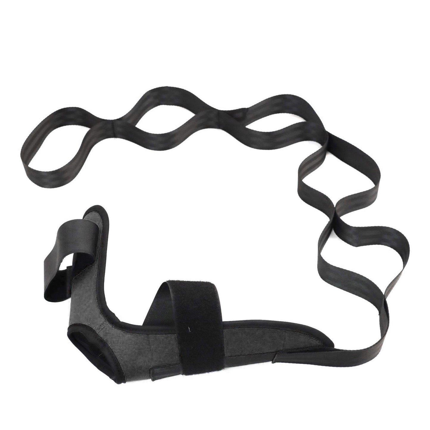 Yoga stretching strap segmented stretching strap