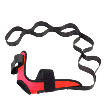 Yoga stretching strap segmented stretching strap