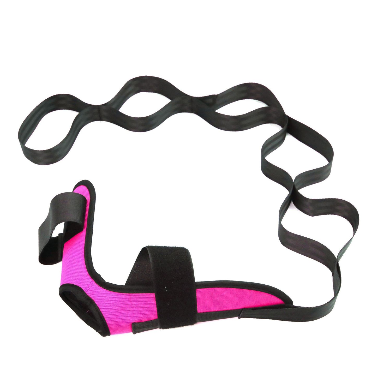 Yoga stretching strap segmented stretching strap