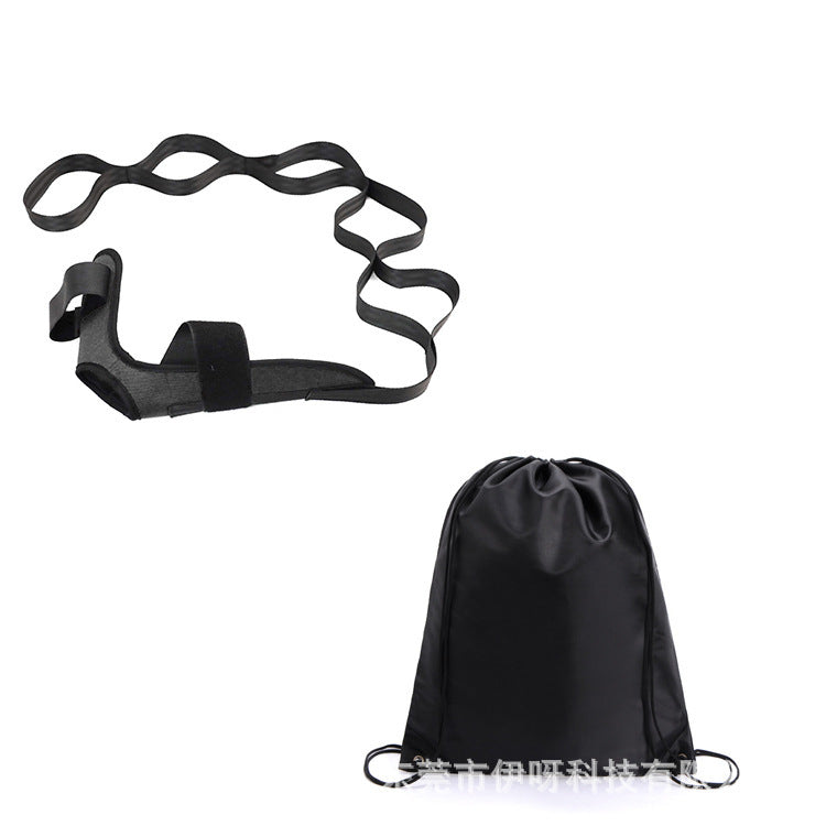 Yoga stretching strap segmented stretching strap