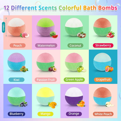 6PCS Easter Surprise Bath Bombs for Kids