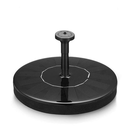 Solar Water Fountains,Solar Powered Bird Bath Fountain with 6 Nozzles - Free Standing Floating Solar Fountains for Bird Bath, Garden, Pond, Pool