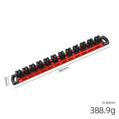 Magnetic Screwdriver Organizer and Wrench Organizer,12-Slot Screwdriver and Wrench Holder