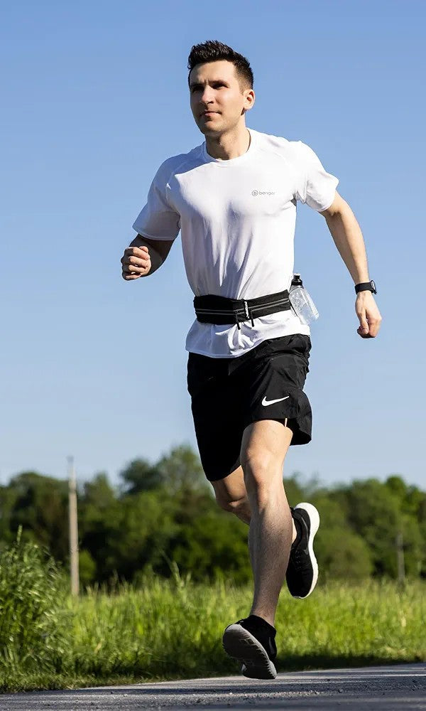 Running Belt for Men & Women - Secure Jogging Pouch for Phone, Keys & Essentials - For All Cell Phones