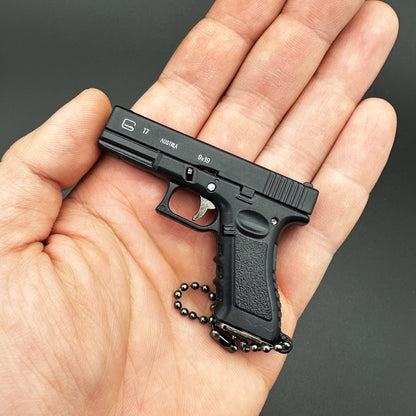 ✨️✨️Pistol Shape Keychain Gun Model Key Collection Gift Gun Shape Pendan