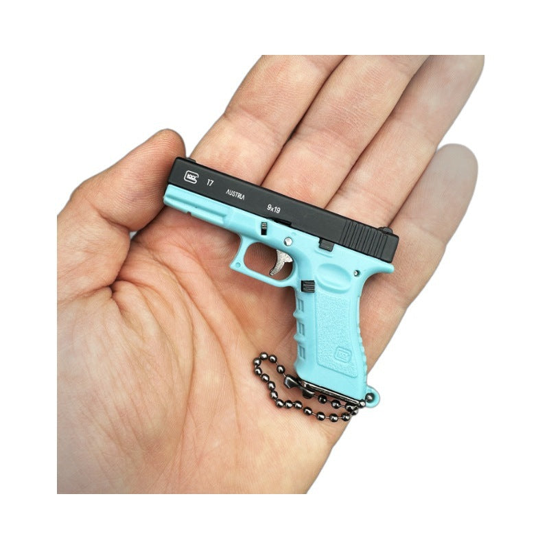 ✨️✨️Pistol Shape Keychain Gun Model Key Collection Gift Gun Shape Pendan