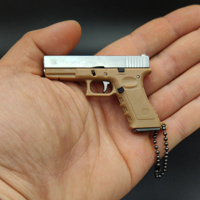✨️✨️Pistol Shape Keychain Gun Model Key Collection Gift Gun Shape Pendan