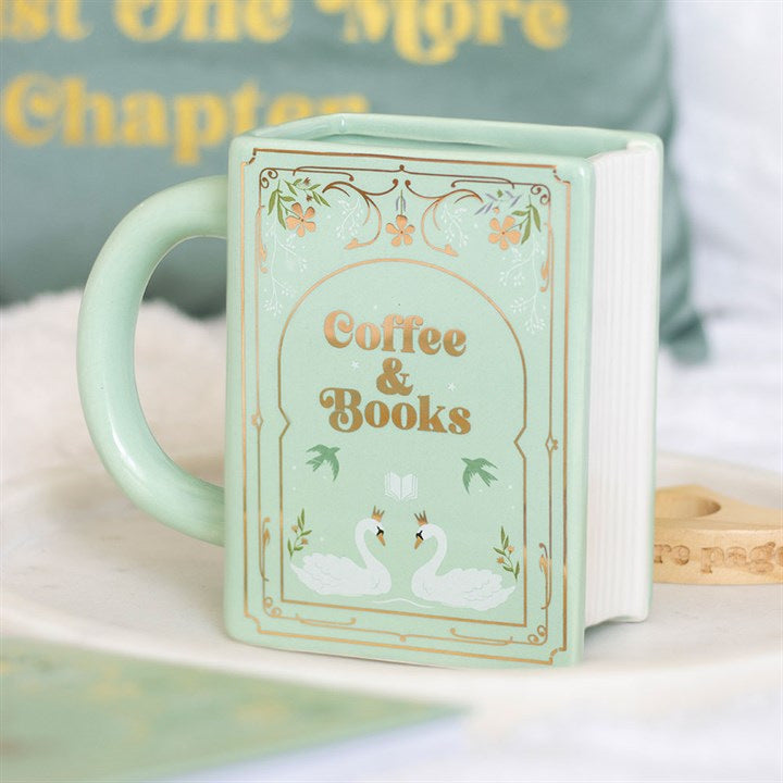 ❤‍🔥✨️I Love Books Pink XL Mug