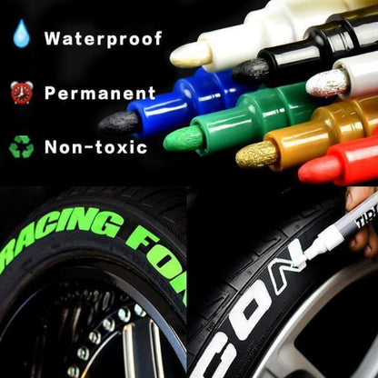 🔥🔥Waterproof Non-Fading Tire Paint Pen