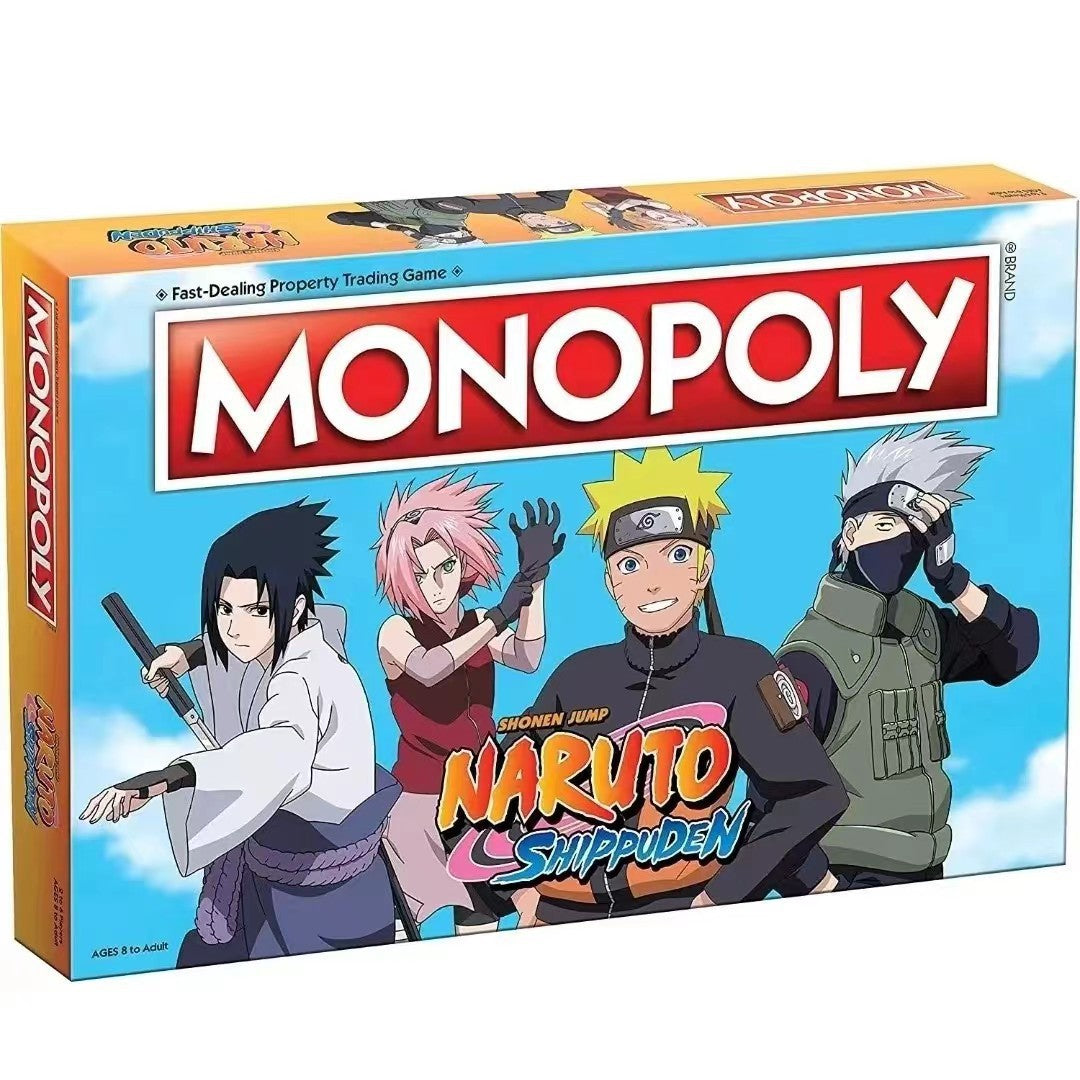 🔥✨️Monopoly: Naruto | Collectible Monopoly Game Featuring