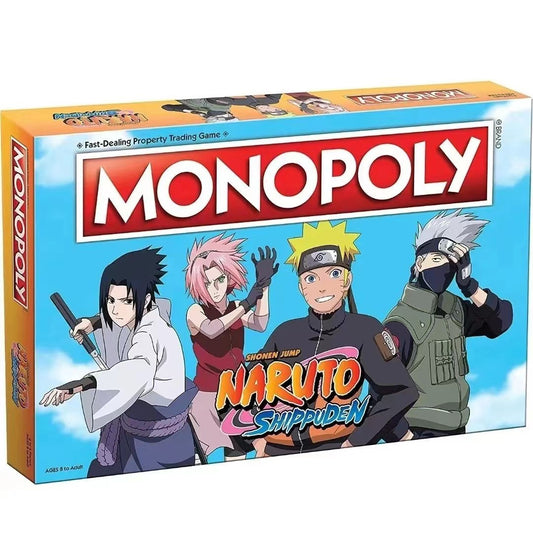 🔥✨️Monopoly: Naruto | Collectible Monopoly Game Featuring