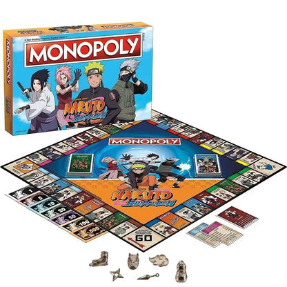 🔥✨️Monopoly: Naruto | Collectible Monopoly Game Featuring