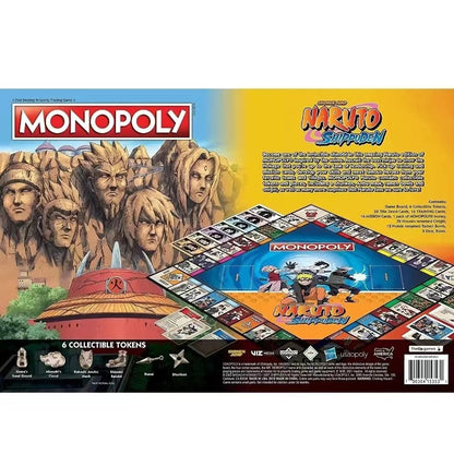 🔥✨️Monopoly: Naruto | Collectible Monopoly Game Featuring