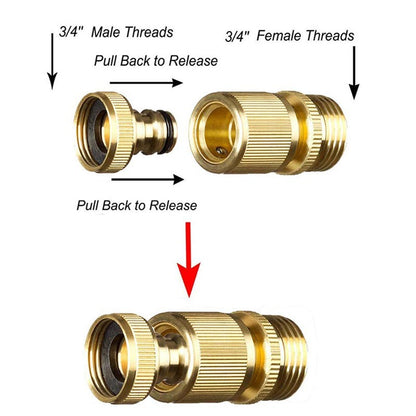 🛠️Garden Hose Quick Connector