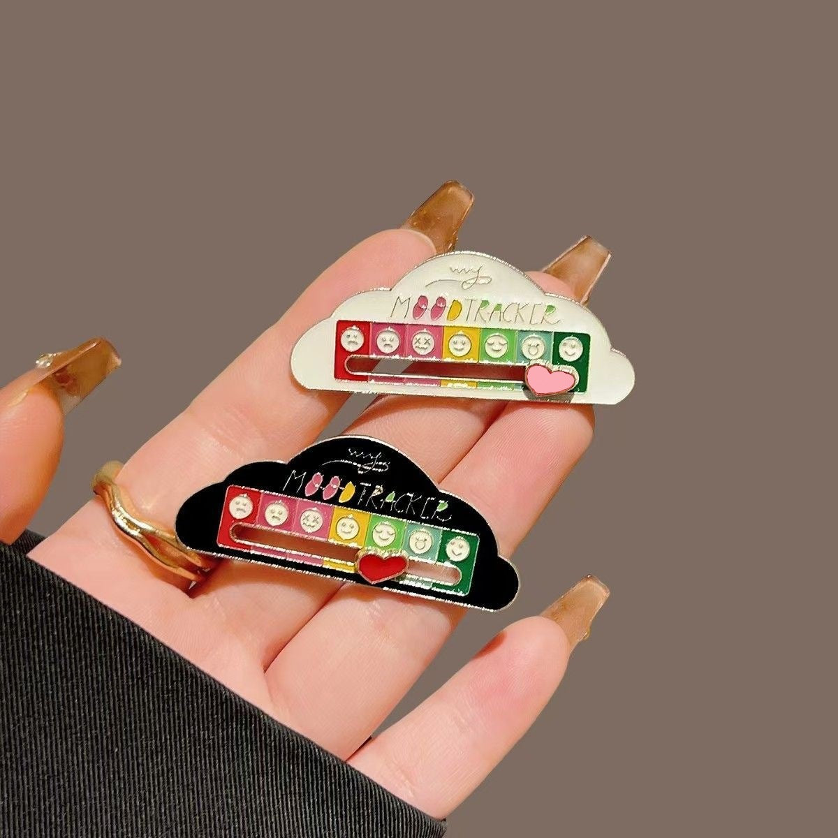 ❤️Social Battery Slider Enamel Lapel pins for Backpacks Bags Jackets Hats Gifts Decoration