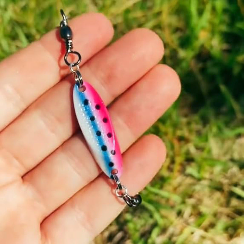 ✨️Fishing Lure Bracelet, Handmade Fishing Lure Bracelet, Unique Fisherman Jewelry with Swivels & Spoon Lures for Men, Women, Anglers & Outdoor Adventure Lovers