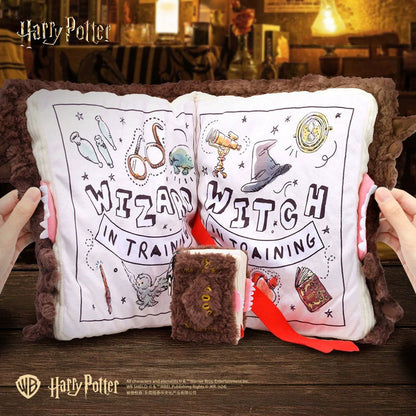 🌟🌟Monster Book Plush Charm & Throw Pillow — Whimsical Novelty Gift