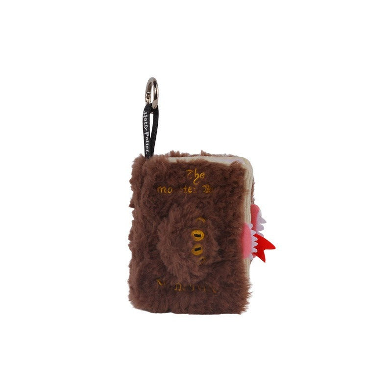 🌟🌟Monster Book Plush Charm & Throw Pillow — Whimsical Novelty Gift