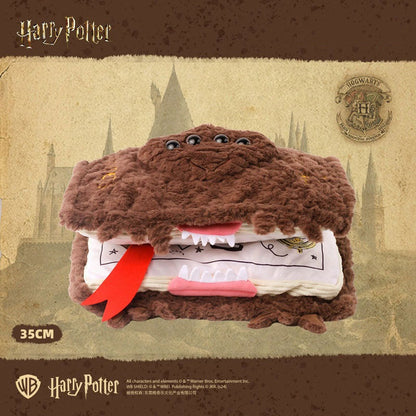 🌟🌟Monster Book Plush Charm & Throw Pillow — Whimsical Novelty Gift