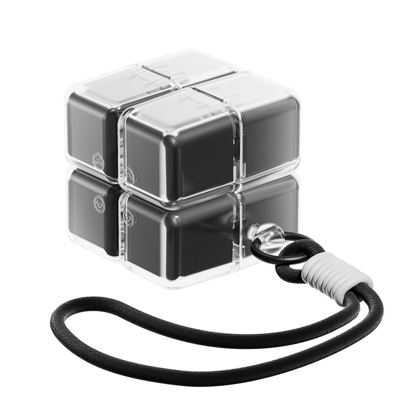 Weekly Pill Organizer - Foldable Travel Pill Organizer Magic Cube - Large Daily Pill Case for Fish Oil, Medicine, Vitamins, Supplements, Sugar