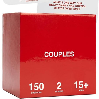 WE'RE NOT REALLY STRANGERS Card Game - 150 Conversation Cards for Adults, Teens, Couples, & Strangers - Icebreaker Questions for Game Night or Date Night, Ages 15+, 2-6 Players