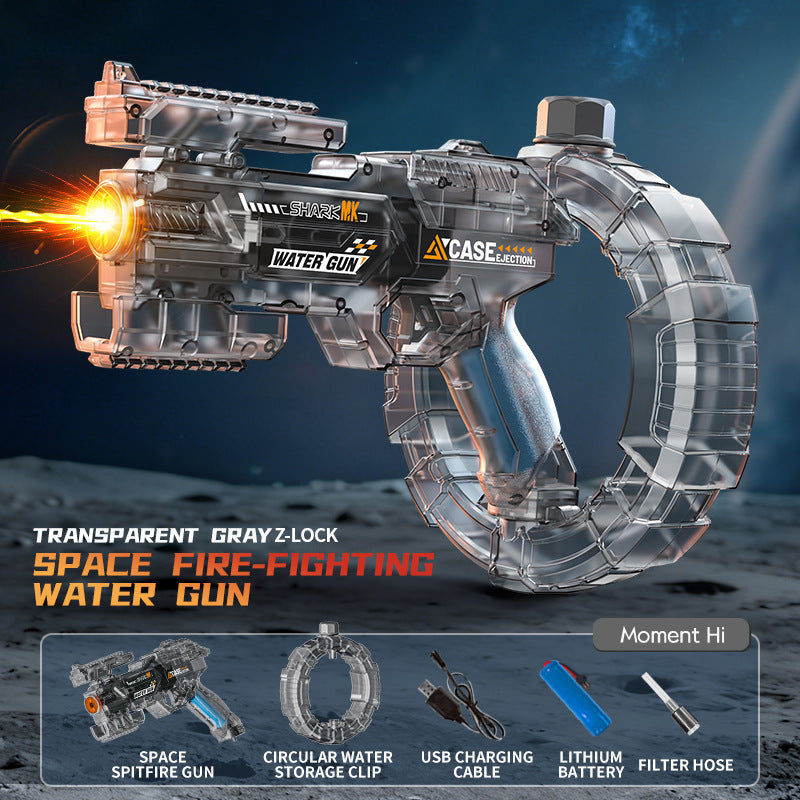 Electric Water Guns Adults Kids, Automatic Blaster Long Range High Pressure Pump, Powerful Rechargeable Squirt Guns