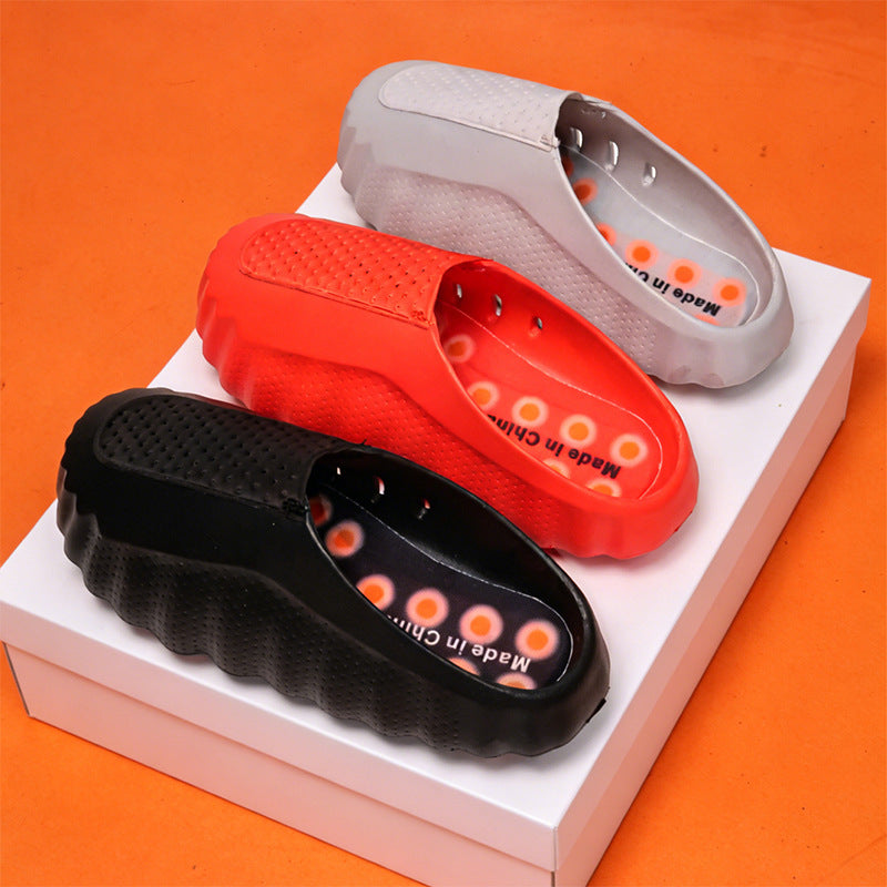 2026 Massage Slippers Pre-Event Comfort Fit Soft Wrapped Head Recovery Slipper Waterproof Outdoor Wear, Casual Slipper Shoes, Ideal for Athletes