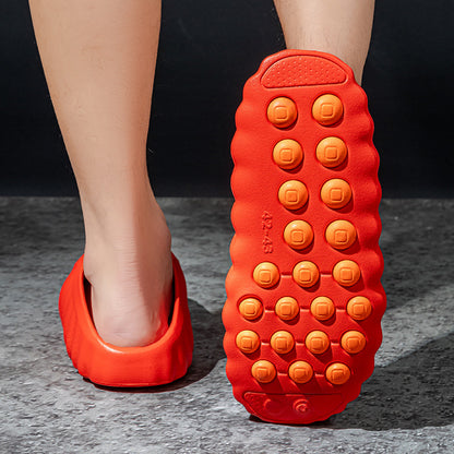 2026 Massage Slippers Pre-Event Comfort Fit Soft Wrapped Head Recovery Slipper Waterproof Outdoor Wear, Casual Slipper Shoes, Ideal for Athletes