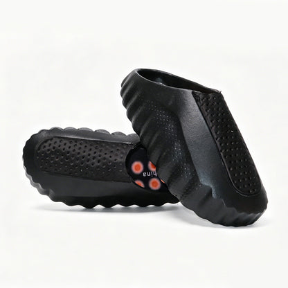 2026 Massage Slippers Pre-Event Comfort Fit Soft Wrapped Head Recovery Slipper Waterproof Outdoor Wear, Casual Slipper Shoes, Ideal for Athletes