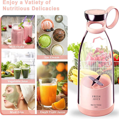 350ml Wireless Portable Electric Juicer