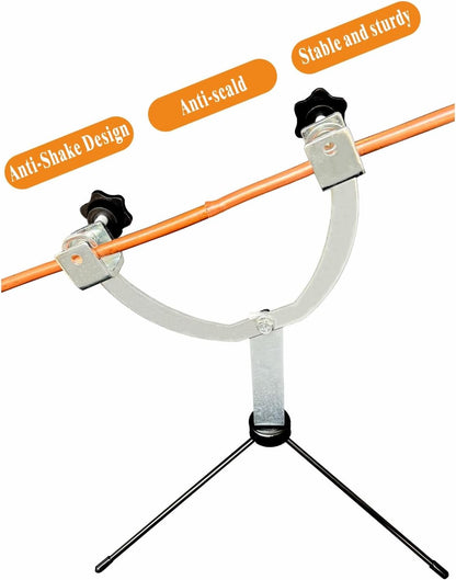 Copper Pipe Welding Tool, Welding Bracket for HVAC Repair,Copper Pipe Welding Bracket,One-Person Operation, Anti-Shake Design for Secure Welds, Adjustable Angles, Compact Portable Welding Kit