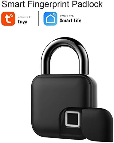 Smart Biometric Keyless Fingerprint Door Padlocks Rechargeable Anti-Theft Waterproof Security Lock